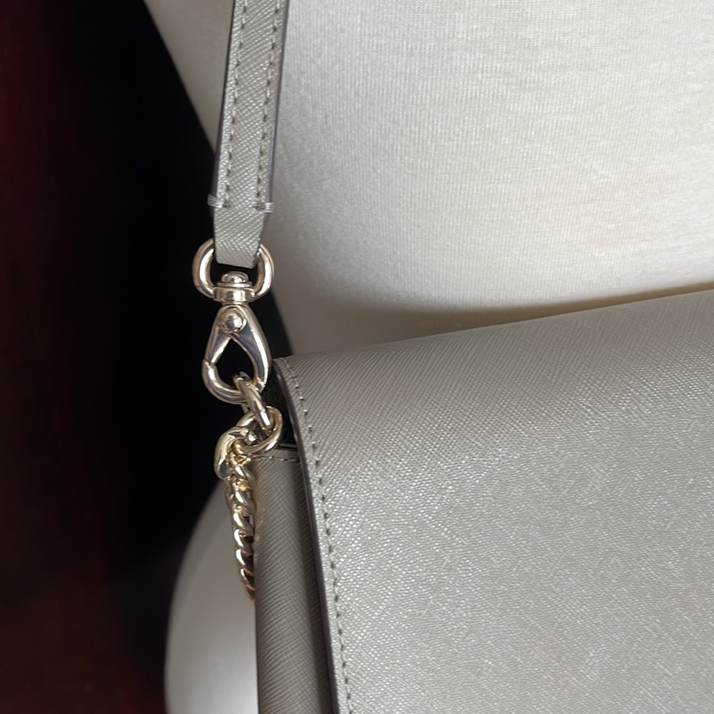 Kate Spade Bag Laurel Way Greer Crossbody grey medium size - Picture 3 of 13